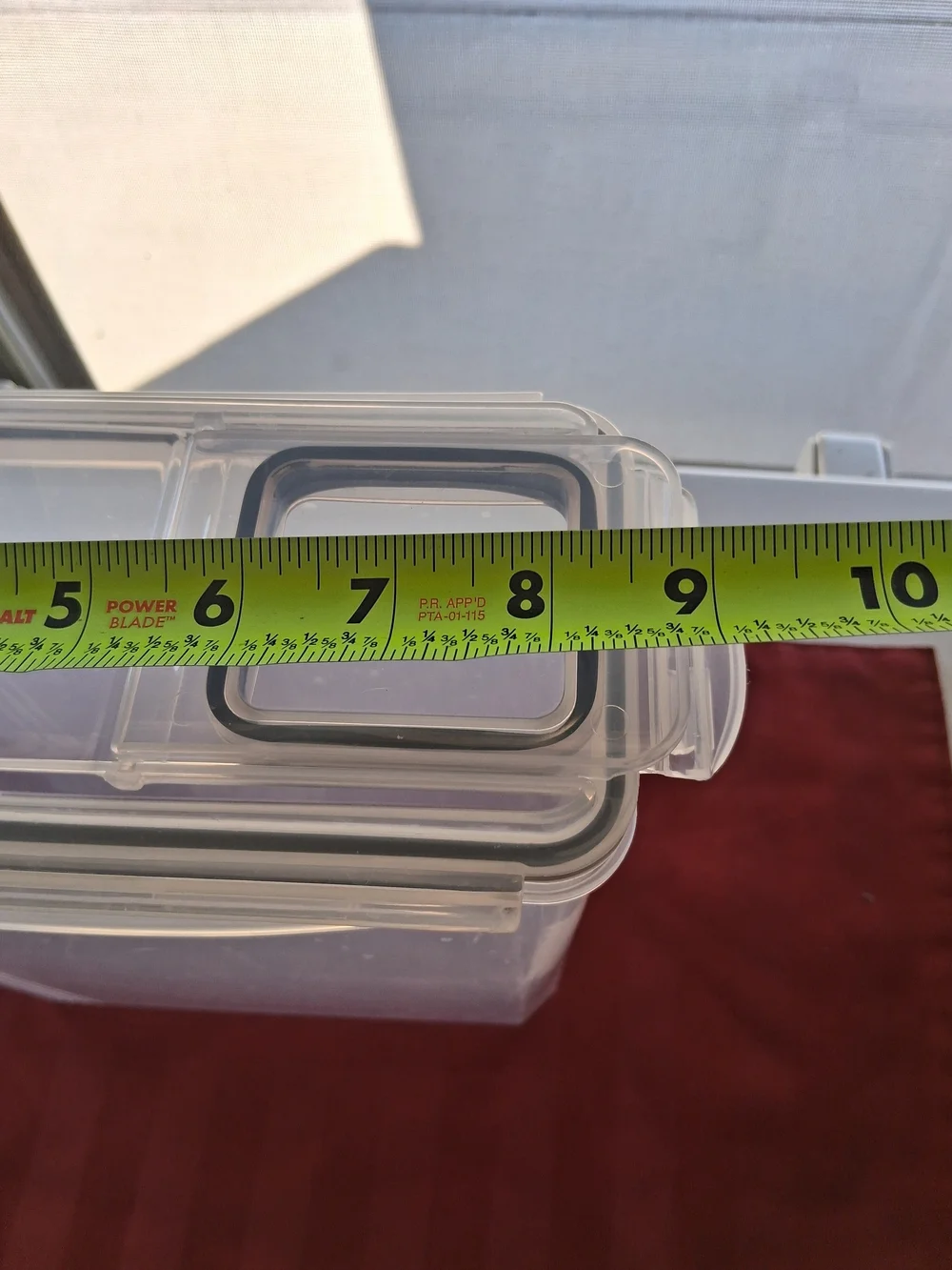 Clear Plastic Food Storage Canisters with Gray Lids - Set of 4